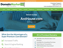 Tablet Screenshot of anthouse.com